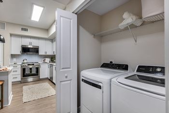 Full size washer and dryer